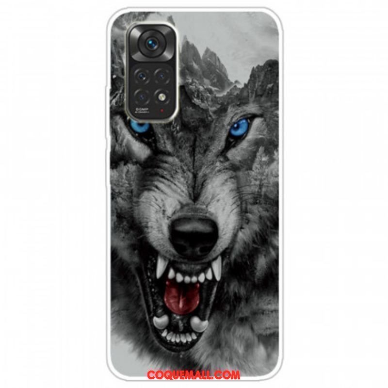 Coque Xiaomi Redmi Note 11 Pro / Note 11 Pro 5G Loup Féroce