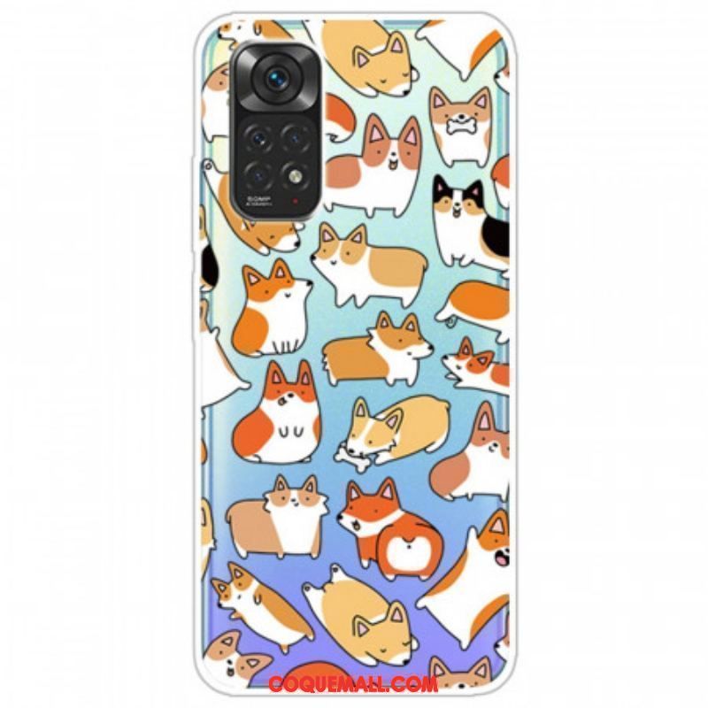 Coque Xiaomi Redmi Note 11 Pro / Note 11 Pro 5G Multiples Chiens