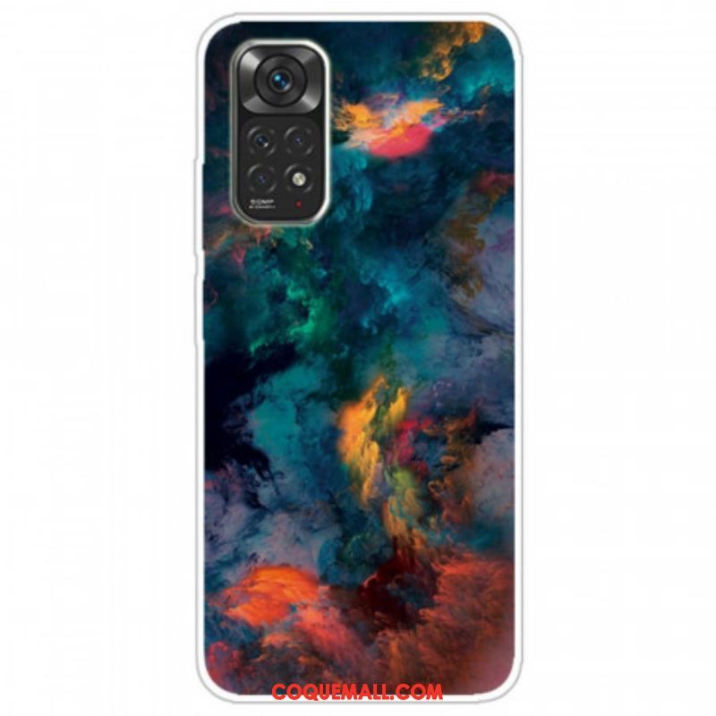 Coque Xiaomi Redmi Note 11 Pro /  Note 11 Pro 5G Nuages Colorés