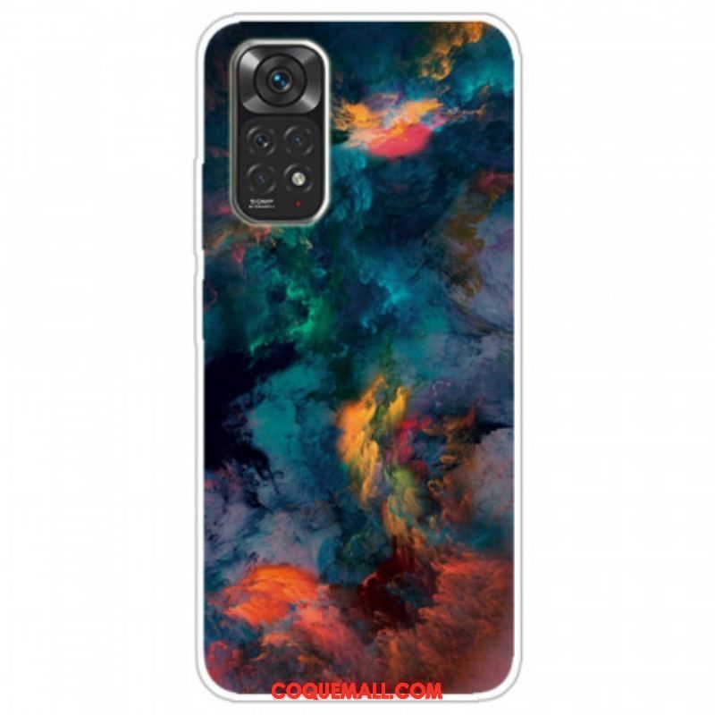 Coque Xiaomi Redmi Note 11 Pro / Note 11 Pro 5G Nuages Colorés