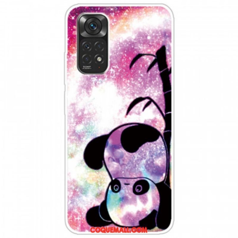 Coque Xiaomi Redmi Note 11 Pro / Note 11 Pro 5G Panda et Bambou