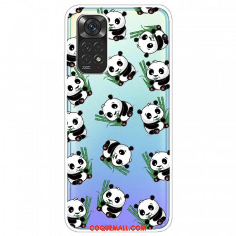 Coque Xiaomi Redmi Note 11 Pro /  Note 11 Pro 5G Petits Pandas