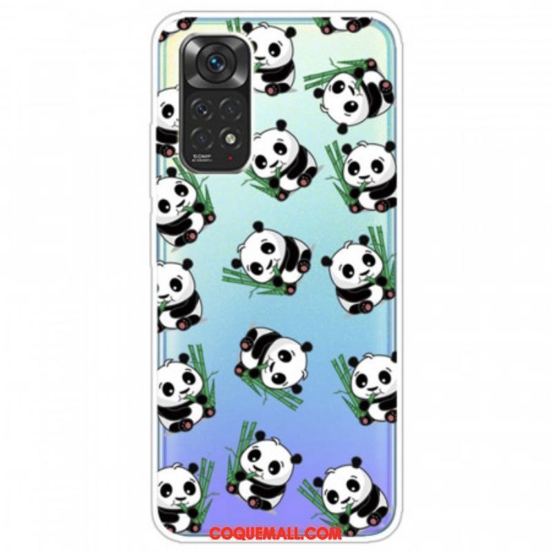 Coque Xiaomi Redmi Note 11 Pro / Note 11 Pro 5G Petits Pandas