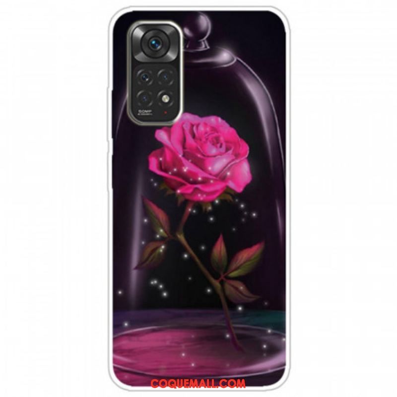 Coque Xiaomi Redmi Note 11 Pro / Note 11 Pro 5G Rose Magique