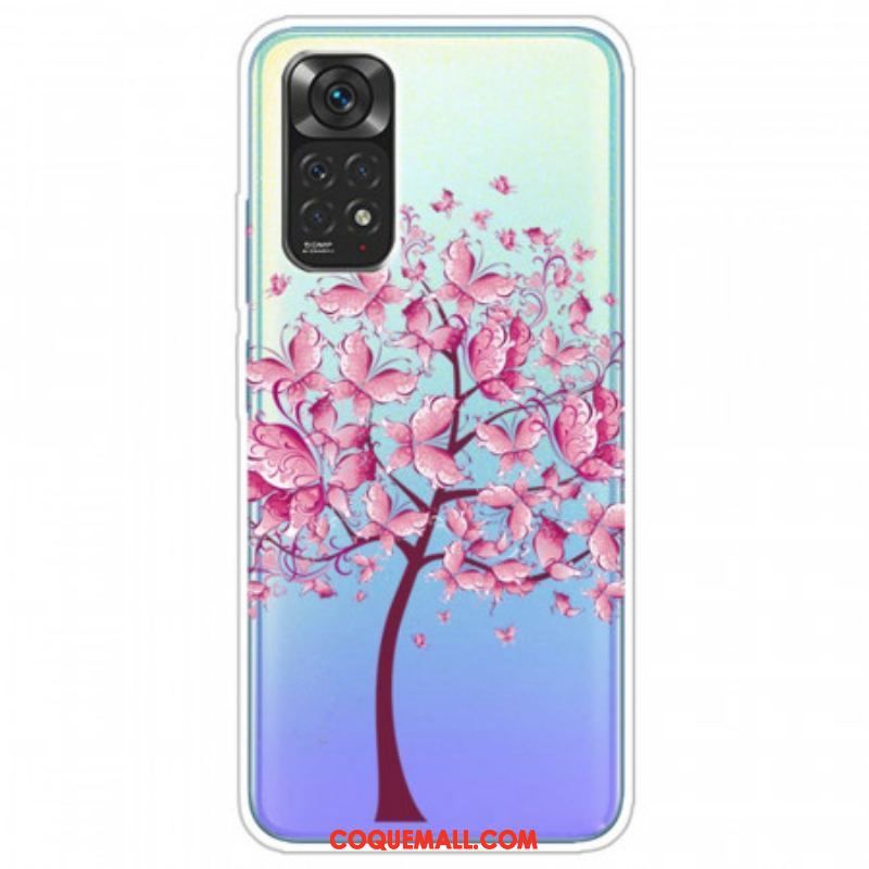 Coque Xiaomi Redmi Note 11 Pro /  Note 11 Pro 5Gs Top Arbre Rose