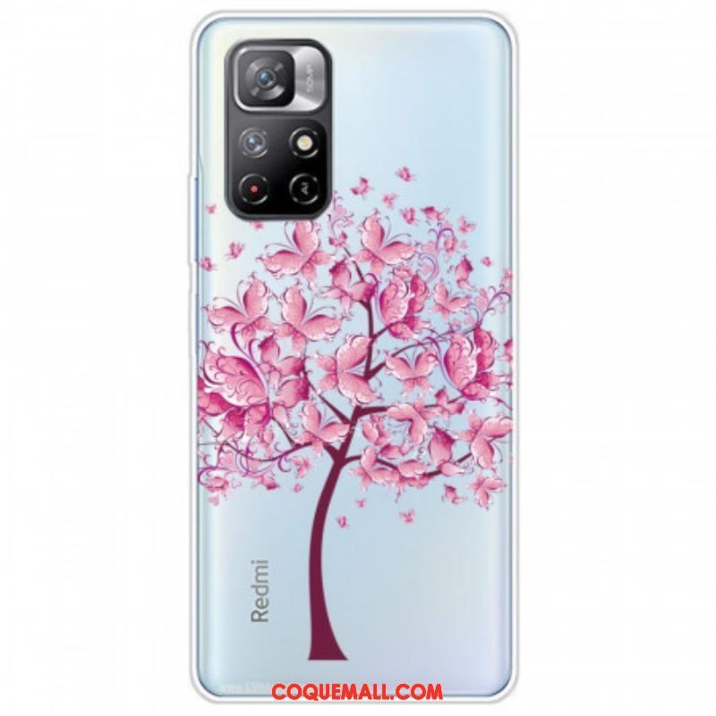 Coque Xiaomi Redmi Note 11 Pro Plus 5G Arbre Rose