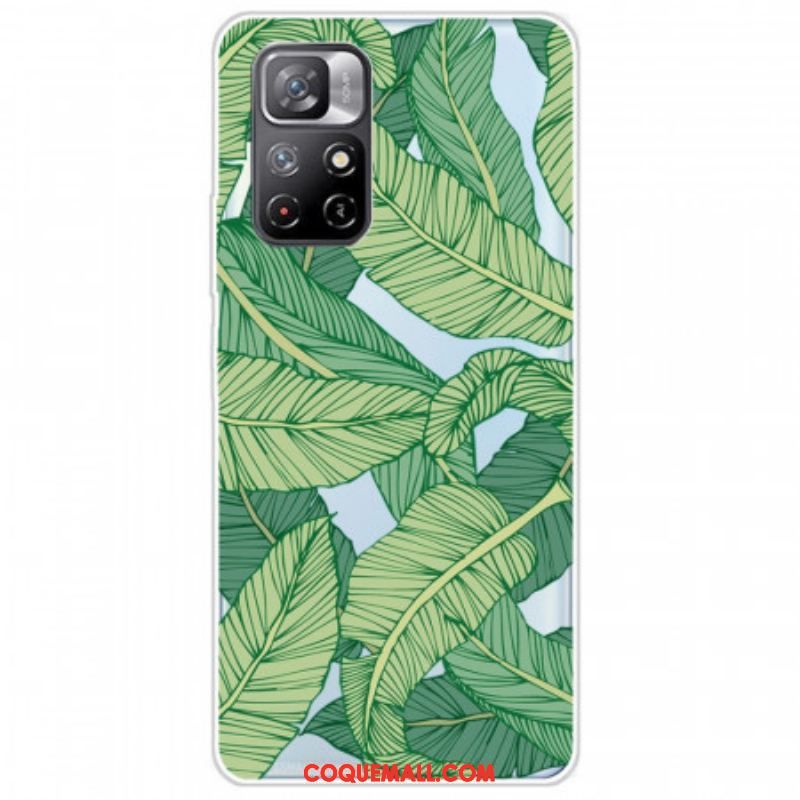 Coque Xiaomi Redmi Note 11 Pro Plus 5G Feuilles Graphiques