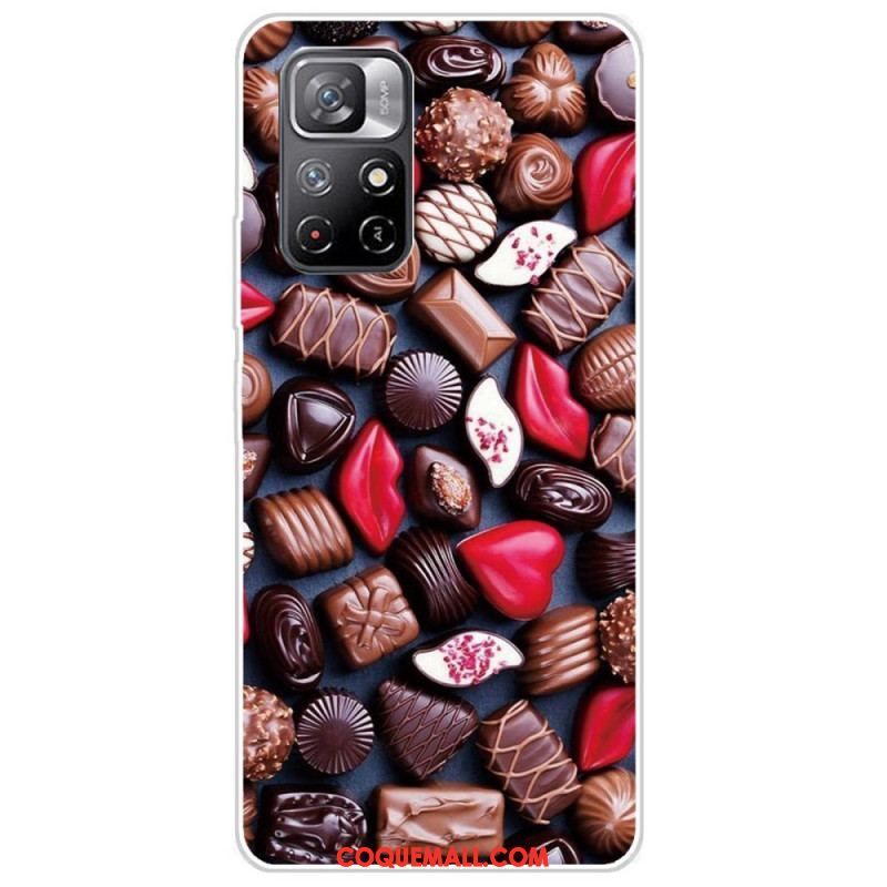 Coque Xiaomi Redmi Note 11 Pro Plus 5G Flexible Chocolat