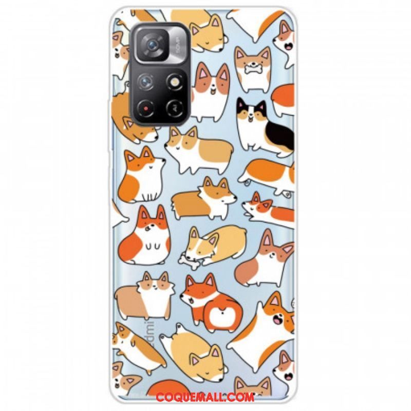 Coque Xiaomi Redmi Note 11 Pro Plus 5G Multiples Chiens