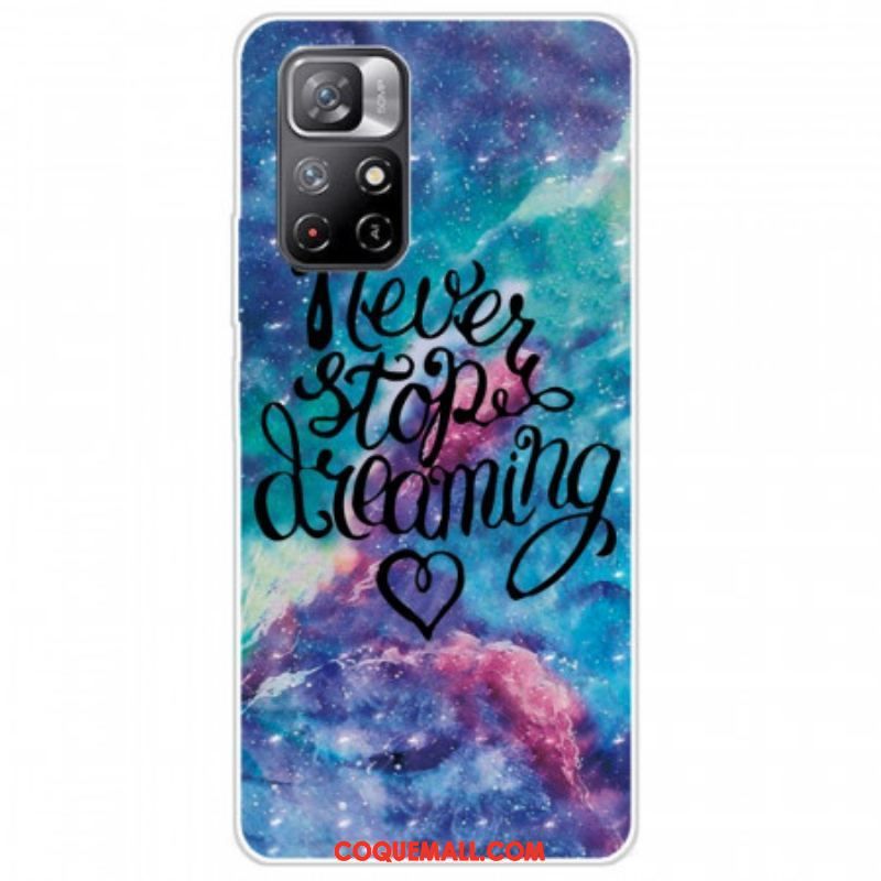 Coque Xiaomi Redmi Note 11 Pro Plus 5G Never Stop Dreaming