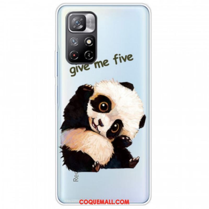 Coque Xiaomi Redmi Note 11 Pro Plus 5G Panda Give me Five