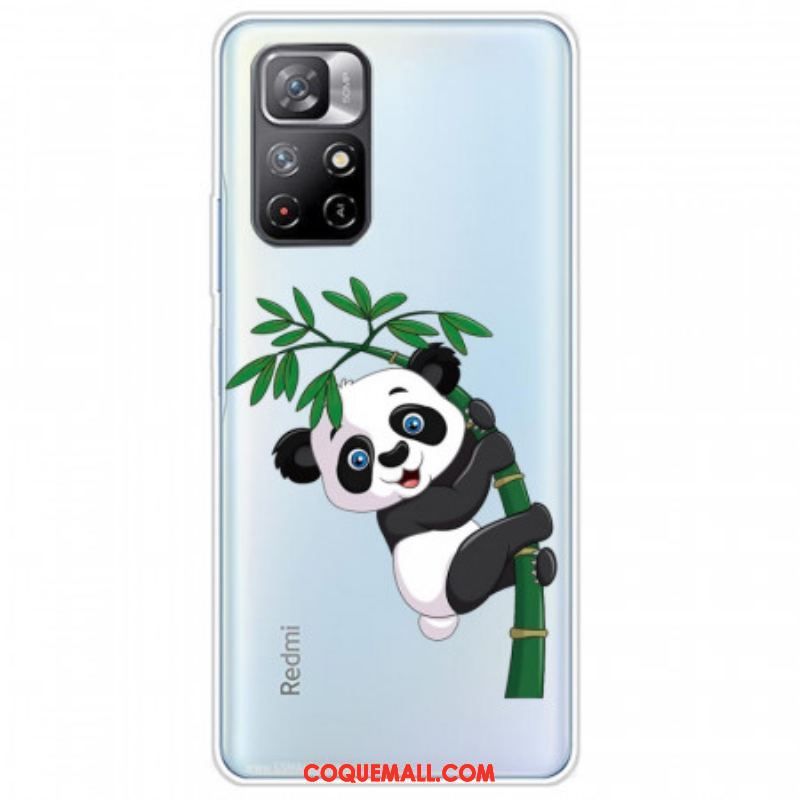 Coque Xiaomi Redmi Note 11 Pro Plus 5G Panda sur Bambou