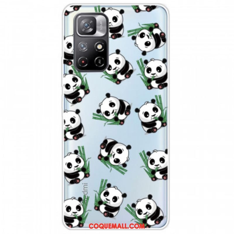 Coque Xiaomi Redmi Note 11 Pro Plus 5G Petits Pandas