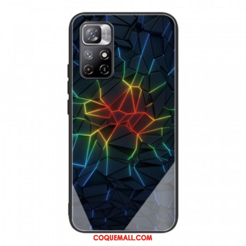 Coque Xiaomi Redmi Note 11 Pro Plus 5G Verre Trempé Geometry