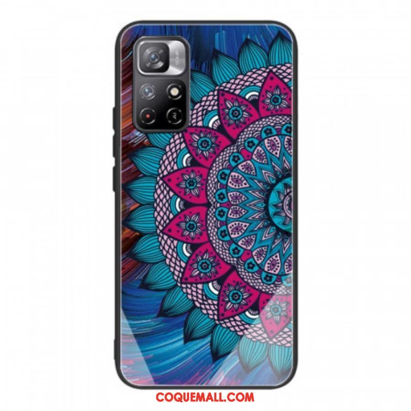 Coque Xiaomi Redmi Note 11 Pro Plus 5G Verre Trempé Mandala