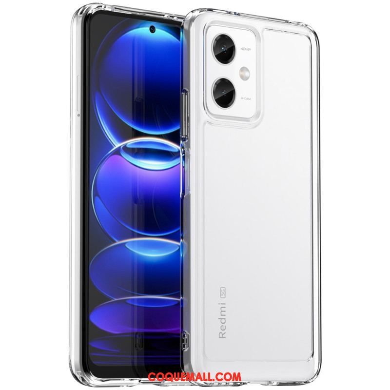 Coque Xiaomi Redmi Note 12/Poco X5 5G Transparente Candy Series