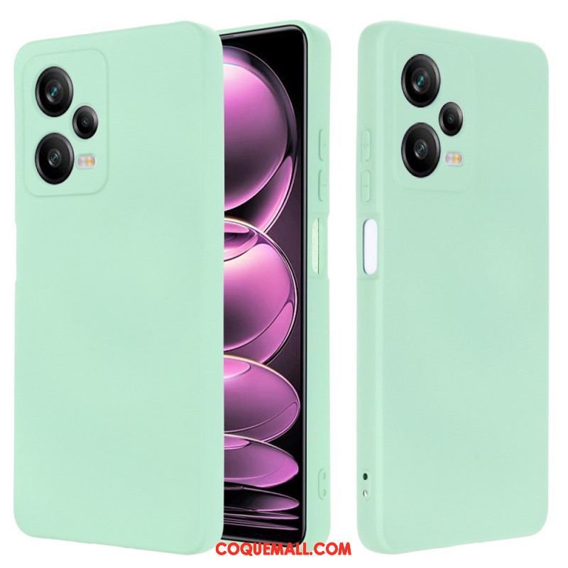 Coque Xiaomi Redmi Note 12 Pro Silicone Liquide avec Lanière