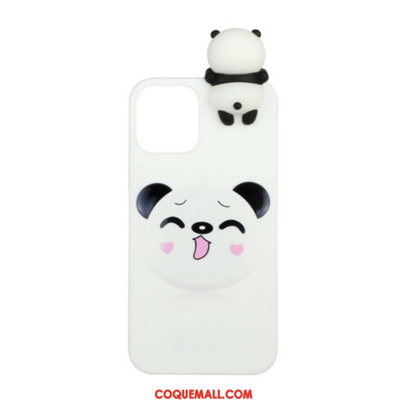 Coque iPhone 13 Mini Cool Panda 3D