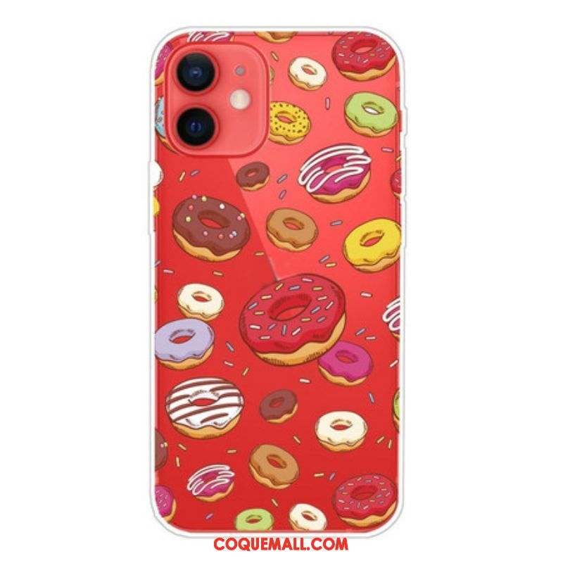 Coque iPhone 13 Mini Love Donuts