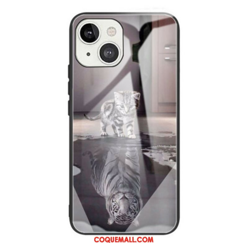 Coque iPhone 13 Mini Rêve de Chaton