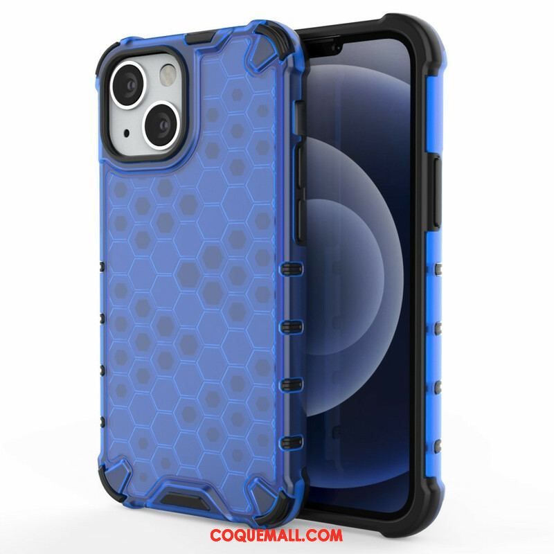 Coque iPhone 13 Mini Style Nid d'Abeille