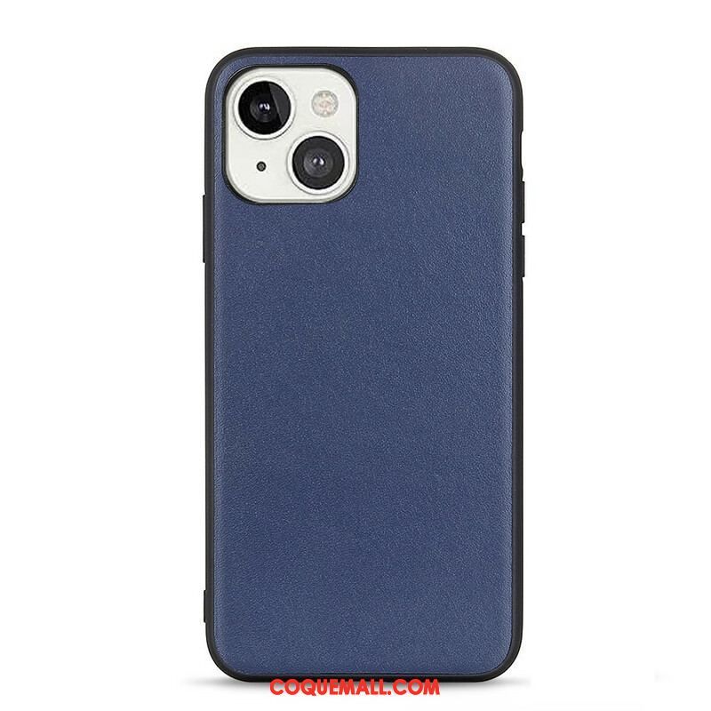 Coque iPhone 13 Mini Véritable Cuir