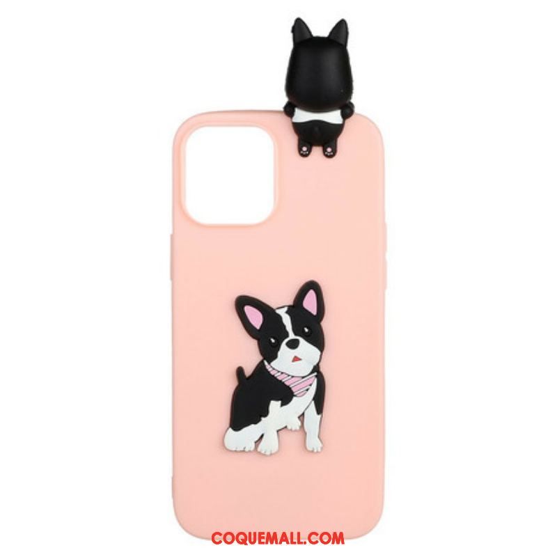 Coque iPhone 13 Pro Flavien le Chien 3D