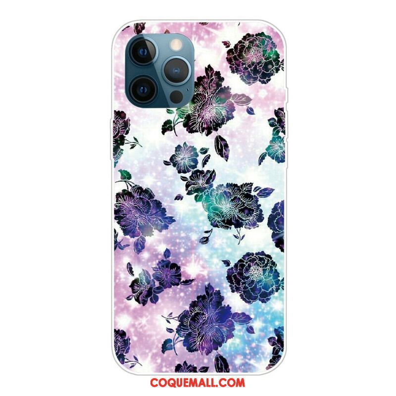 Coque iPhone 13 Pro Fleurs Intenses