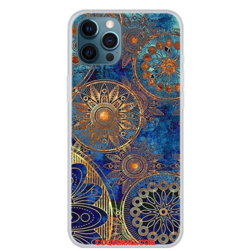 Coque iPhone 13 Pro Mandala Précieux