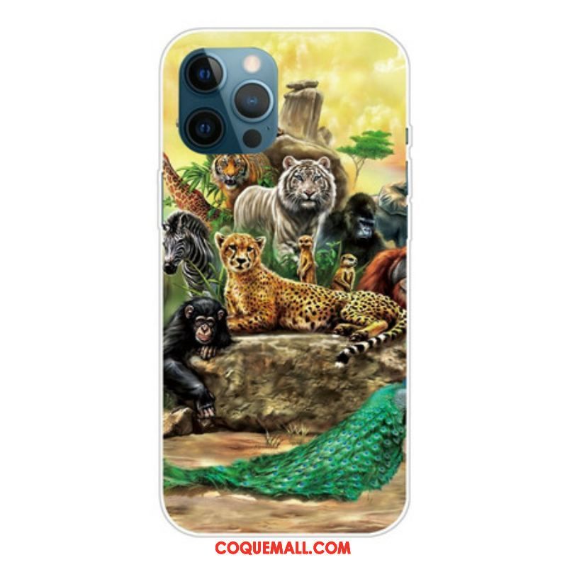 Coque iPhone 13 Pro Max Animaux Safari