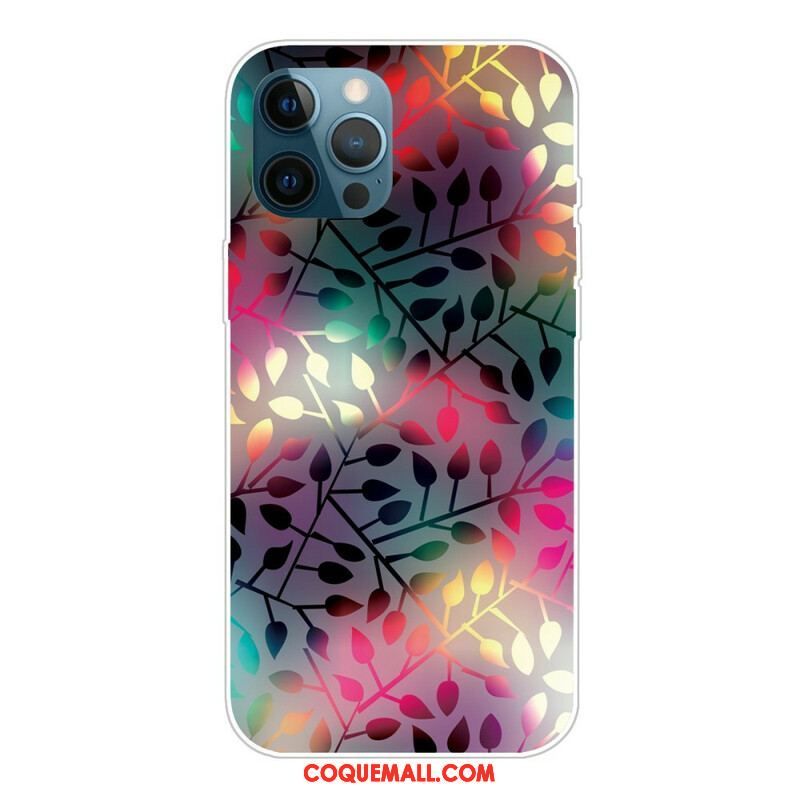 Coque iPhone 13 Pro Max Feuilles