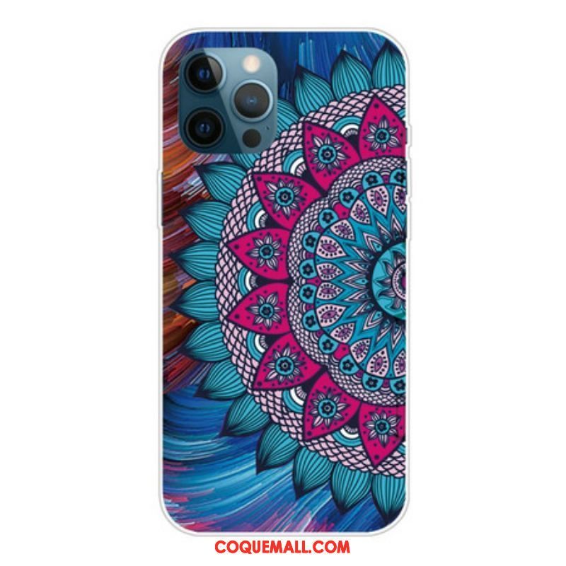 Coque iPhone 13 Pro Max Mandala Coloré