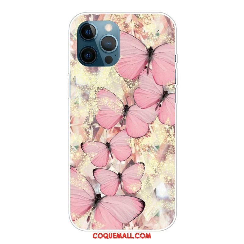 Coque iPhone 13 Pro Max Papillons Papillons