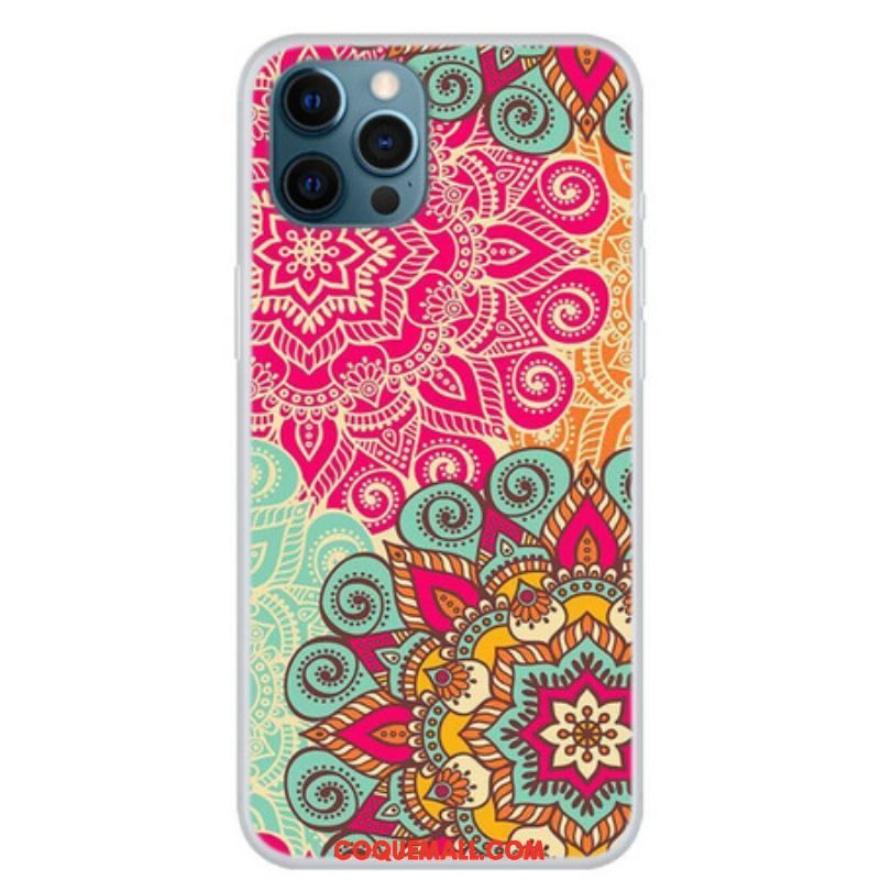 Coque iPhone 13 Pro Max Tendance Mandala