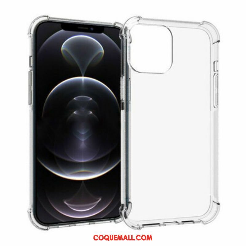 Coque iPhone 13 Pro Max Transparente Coins Renforcés