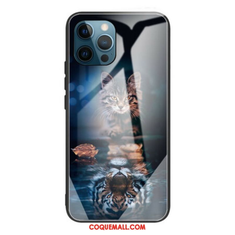 Coque iPhone 13 Pro Max Verre Trempé Mon Tigre