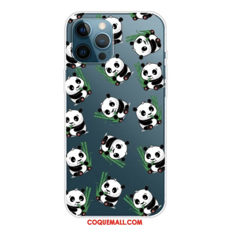 Coque iPhone 13 Pro Petits Pandas