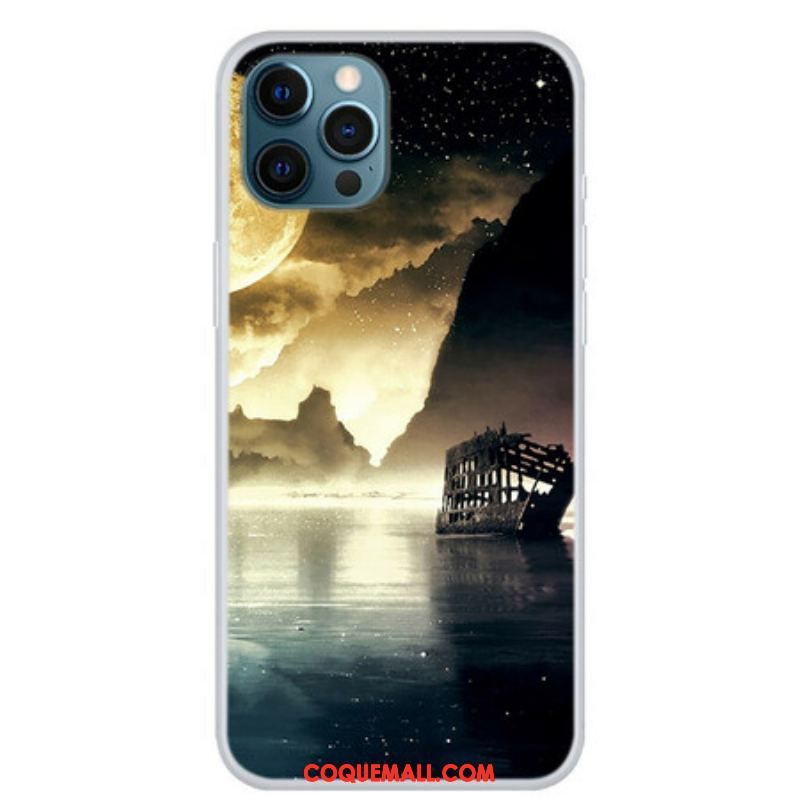 Coque iPhone 13 Pro Pleine Lune