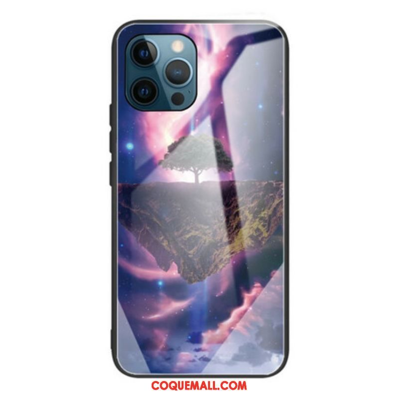 Coque iPhone 13 Pro Verre Trempé Arbre du Monde