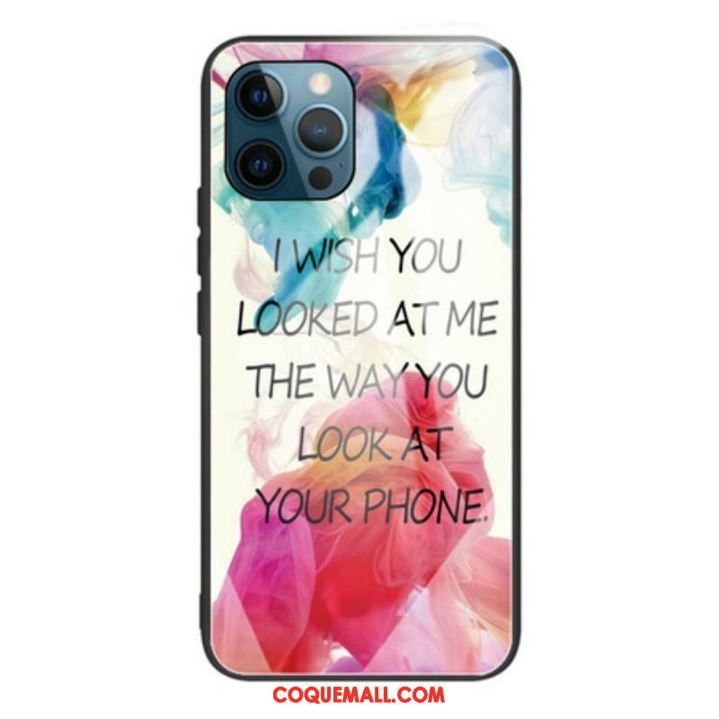 Coque iPhone 13 Pro Verre Trempé I Wish