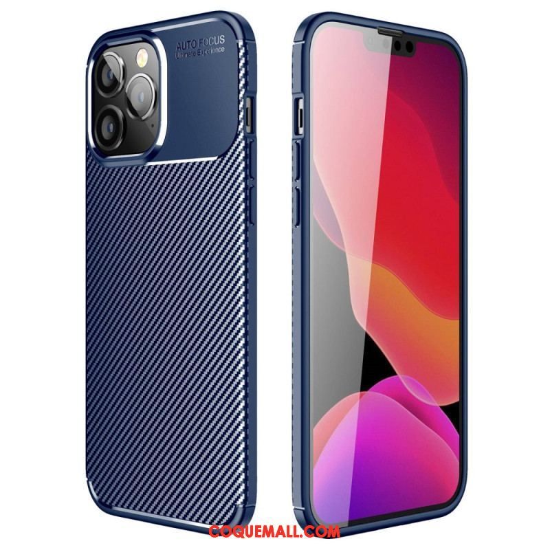 Coque iPhone 14 Pro Fibre Carbone Flexible