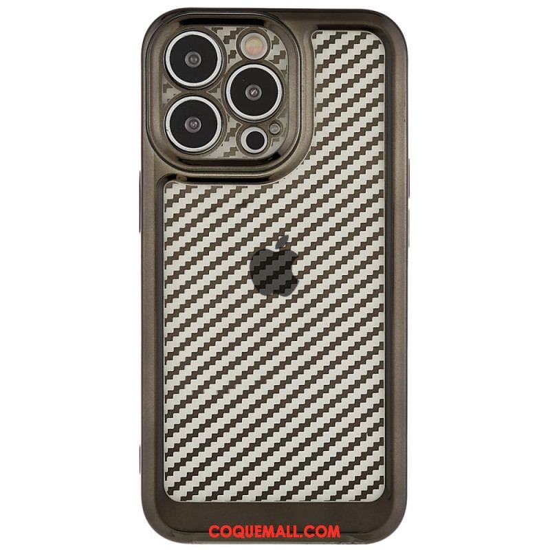 Coque iPhone 14 Pro Fibre Carbone Stylée