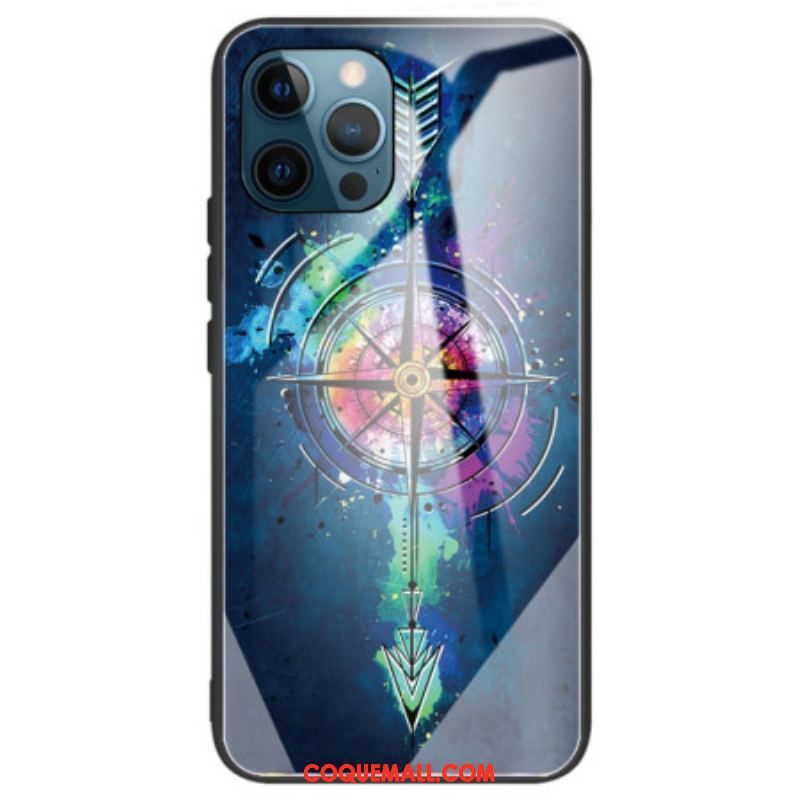 Coque iPhone 14 Pro Max Verre Trempé Flèche