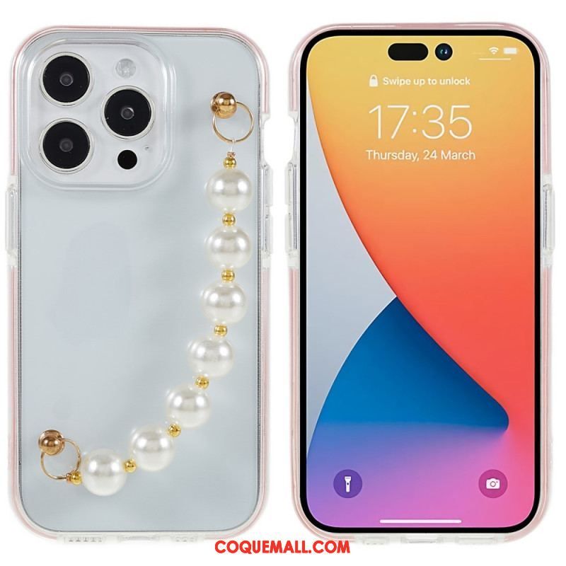 Coque iPhone 14 Pro Silicone Bracelet