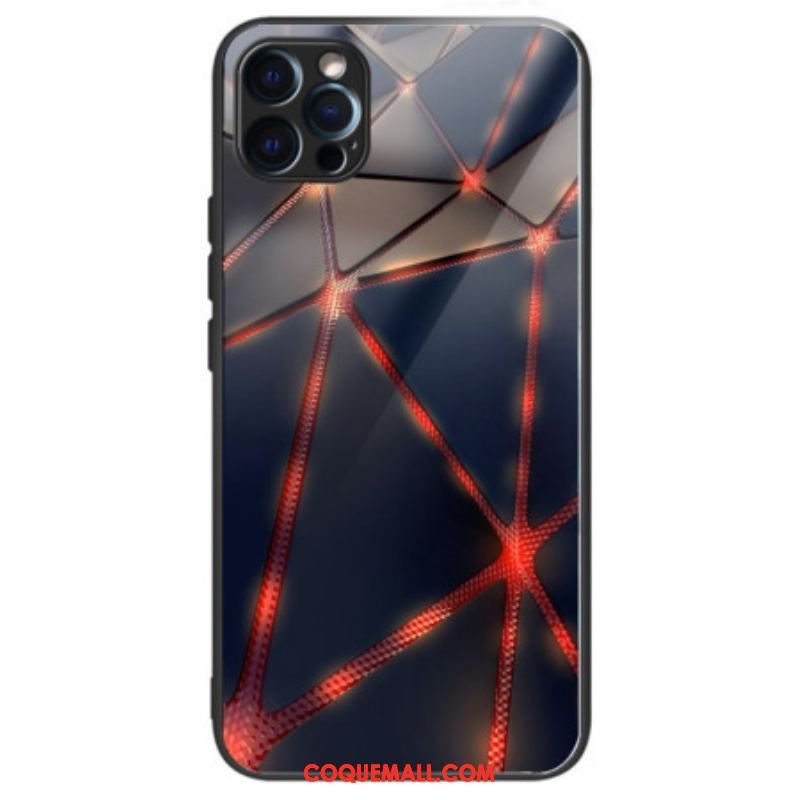 Coque iPhone 14 Pro Verre Trempé Red Line