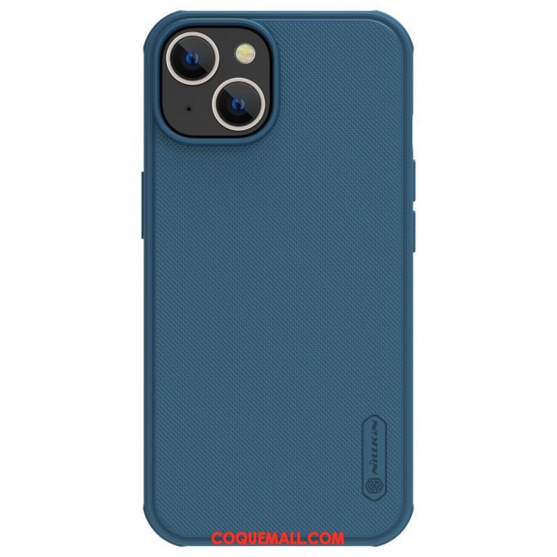 Coque iPhone 14 Rigide Givré Nillkin