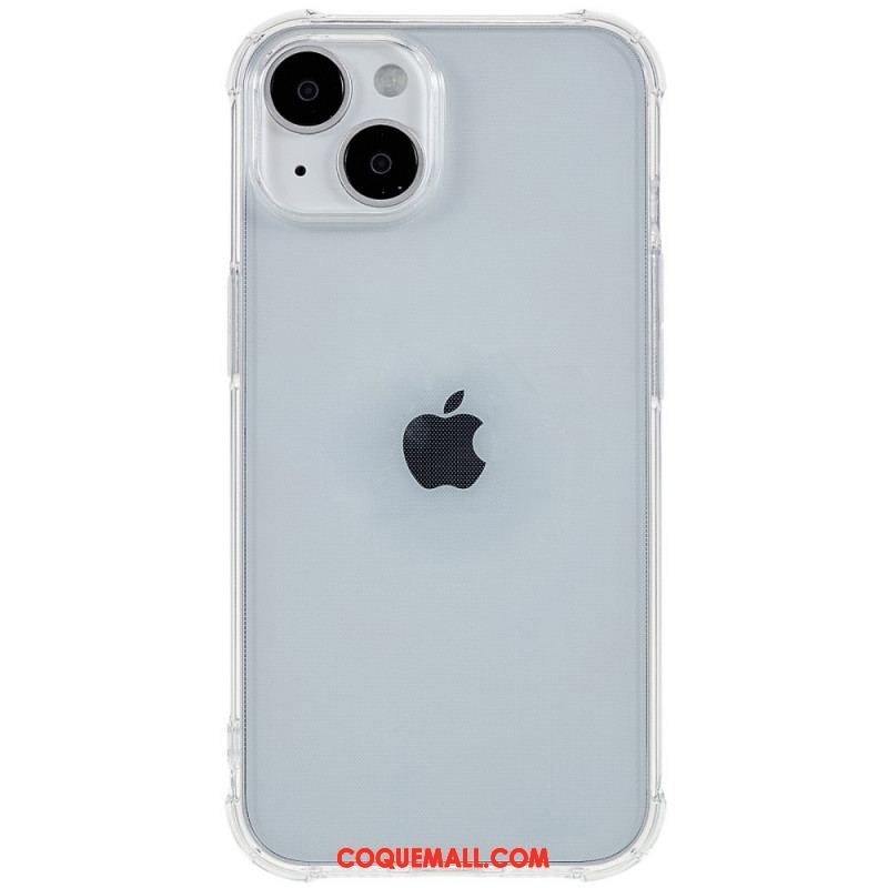 Coque iPhone 14 Translucide Coins Renforcés