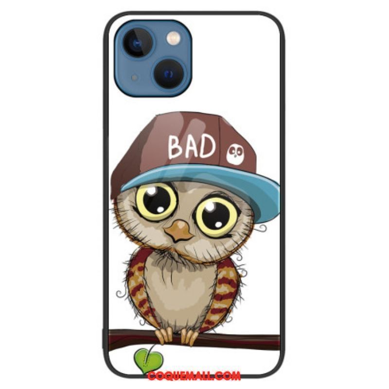 Coque iPhone 15 Plus Bad Hibou