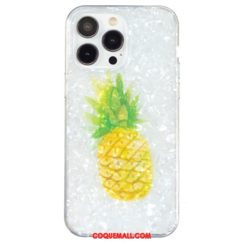 Coque iPhone 15 Pro Ananas