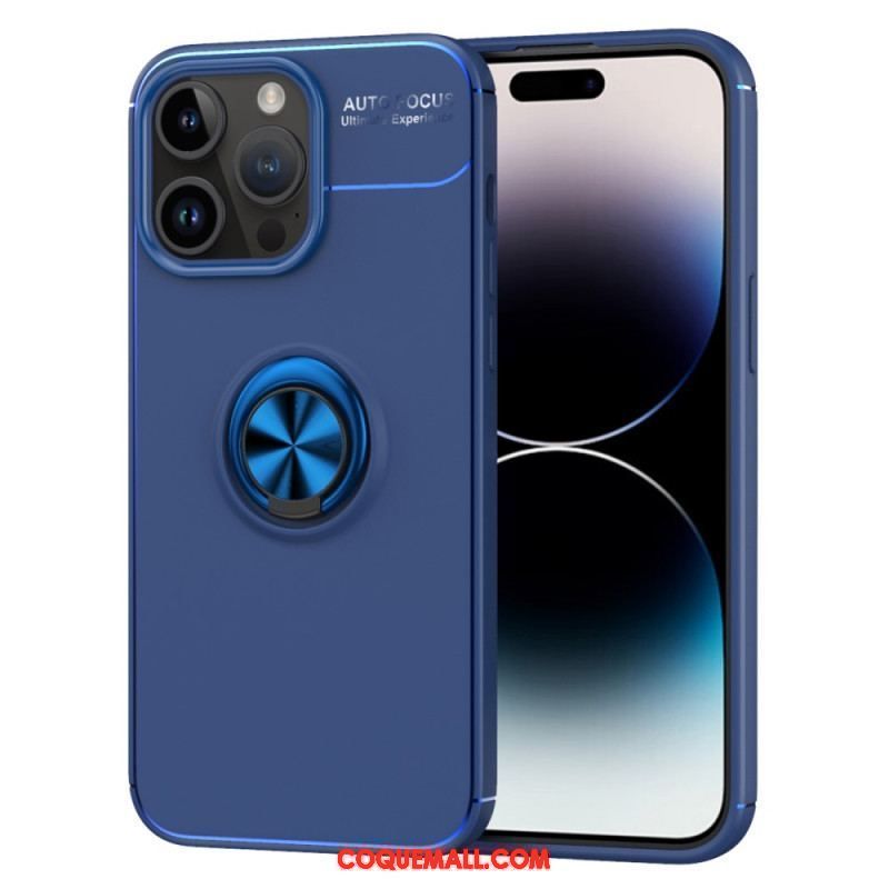 Coque iPhone 15 Pro Anneau Rotatif